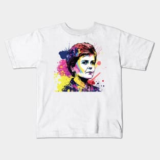 Nicola Sturgeon Kids T-Shirt